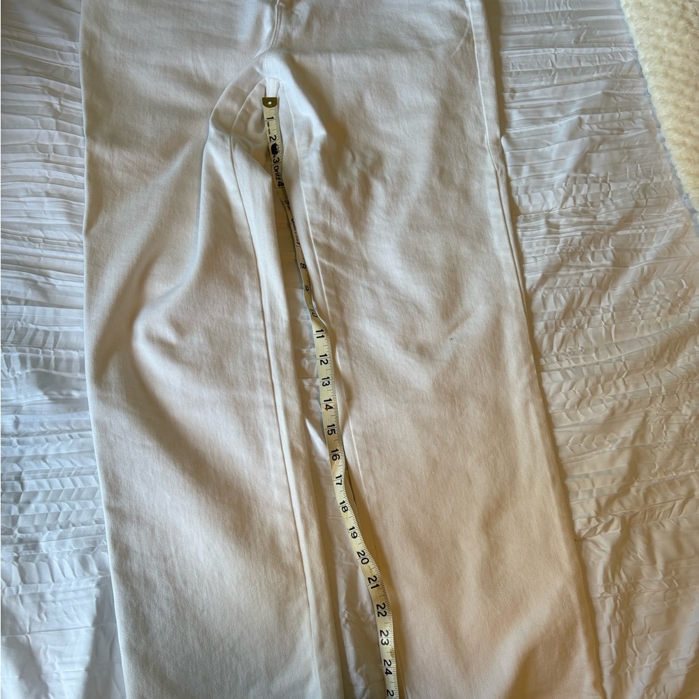 Gloria Vanderbilt White Jeans with Purple Label - Picture 6 of 6